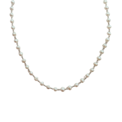 Collar Bora Bora Perlas Naturales Plata 925