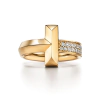 Anillo TT 1 Unisex Acero Dorado