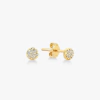 Aros Petite Circulo Oro 18 kilates 4 mm