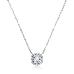 Collar Millenia Plata Blanca 925