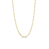 Cadena Figaro - 3x1 Oro Italiano 18 kilates 60 cm Espesor 3 mm
