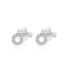 Aros Mini Circulo Plata 925