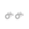 Aros Mini Circulo Plata 925