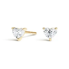Aros Corazon de Luz Oro 18k