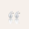 Aros Bottega Mini Plata 925 13 mm
