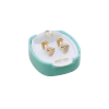 Aros Abridores Corazon 4mm Oro 18 Kilates