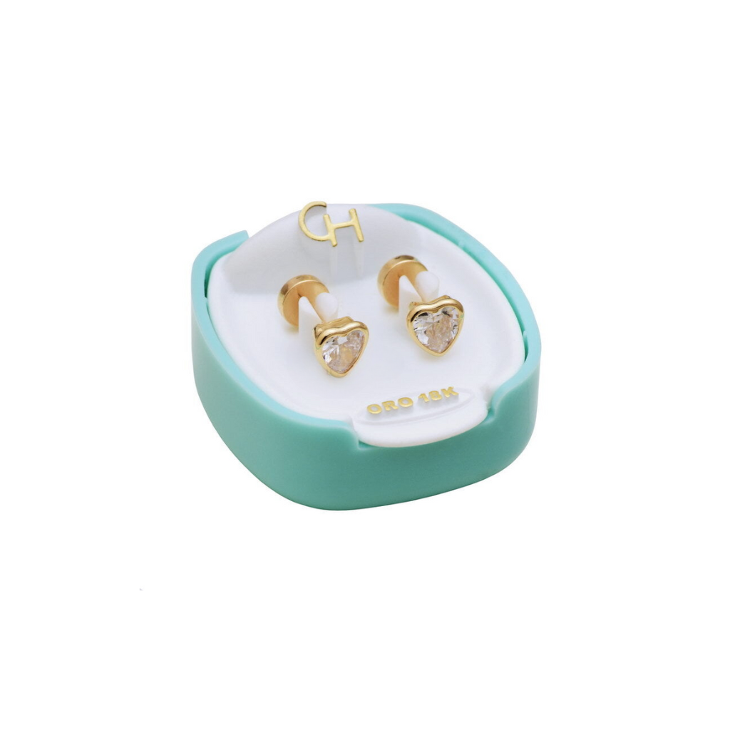 Aros Abridores Corazon 4Mm Oro 18 Kilates thumbnail 3