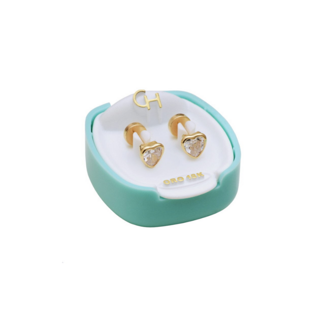 Aros Abridores Corazon 4Mm Oro 18 Kilates thumbnail 2