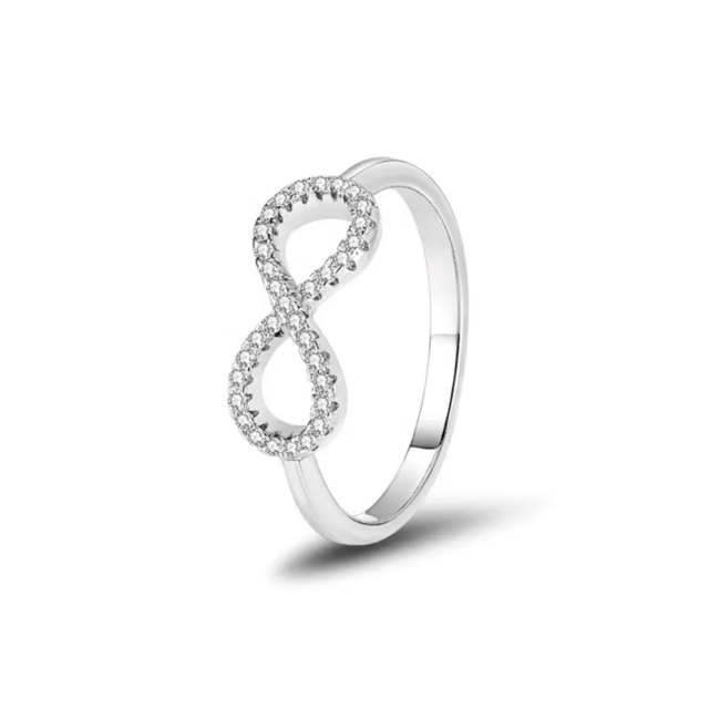 Anillo Infinito Plata 925 thumbnail 2