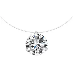 Collar Invisible Plata 925