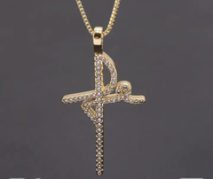 Collar Fe Acero Dorado - comprar online