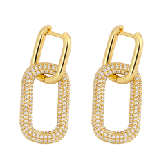 Aros Haute Couture Acero Dorado