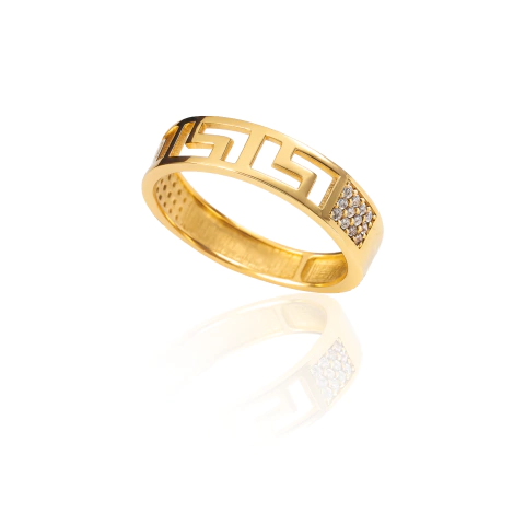 Anillo La Greca en Oro Italiano 18 Kilates - comprar online