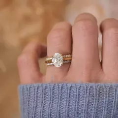Anillo Medio Sin Fin Eternidad Pavé en Plata 925 Dorada en internet