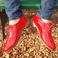 Garima Roja Charol Picado - comprar online