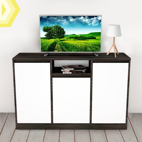 Modulo TV, tres puertas