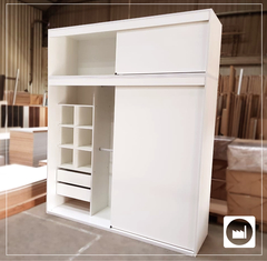 Placard Palma 1.80mt con baulera Ideal 2 personas. en internet