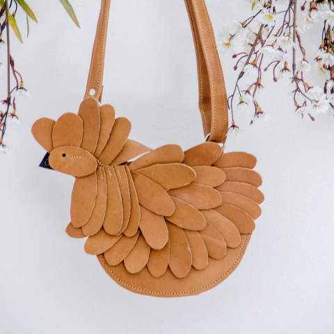 Bandolera infantil Gallina Albina