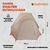 Carpa 3 Personas Kushiro Chalten Ultraliviana - comprar online