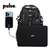 Mochila Trekking Pulse Impermeable Powerbank Y Porta Notebook - tienda online