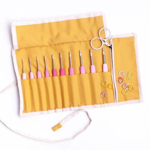 Porta Agujas CROCHET | Budetex Craft Studio