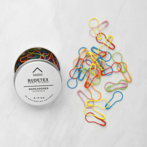 Imperdibles | 30 alfileres surtidos de colores