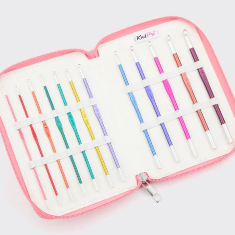 Set de 12 agujas de Crochet Zing GRANDE | KnitPro