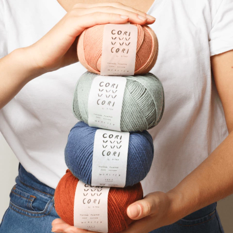 CORI CORI | Worsted | Algodón Peinado - 100 grs