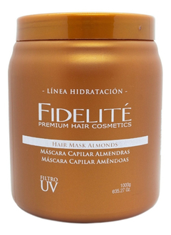 Fidelite Máscara Capilar Almendras 1000g Línea Hidratación