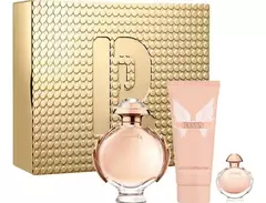 SET OLYMPEA 80ML + BODY LOTION + MINI 6ML PACO RABANNE