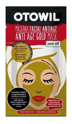 Otowil Máscara Facial Peel Off Gold