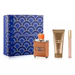 Set Insignia Leather 100ml + ASB + travel size 10ml carolina herrera