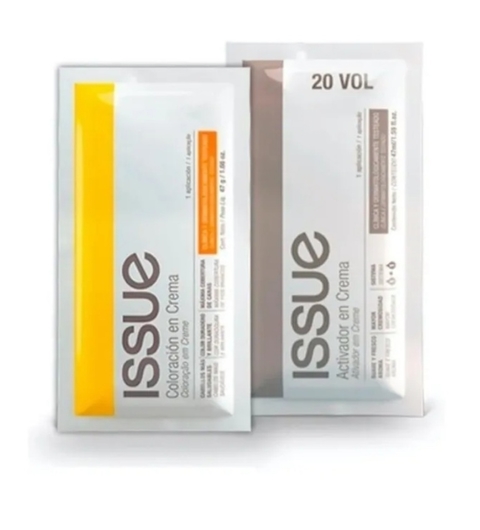 ISSUE TINTURA sachet X 47G + OXG, TODOS LOS TONOS