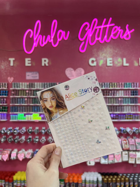 Plancha Flor-Mariposa Blanco