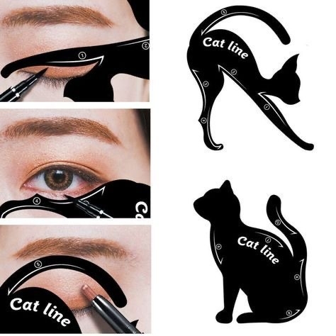 Plantilla Gato | Delineado