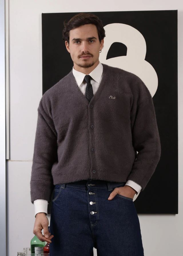 Cardigan Wilton Grey