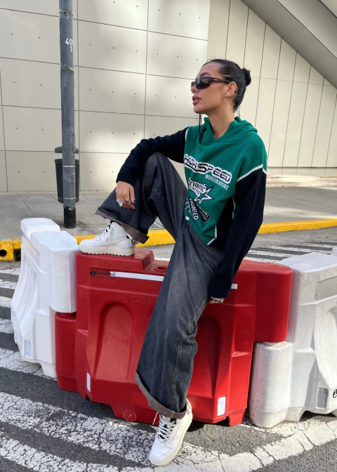 . Sweater High-Speed GREEN