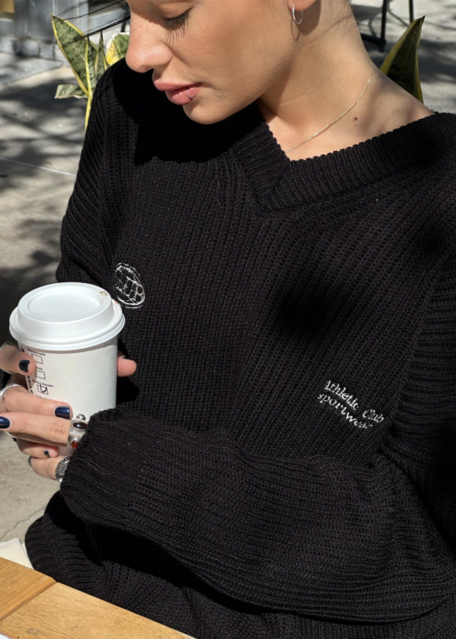 Sweater Classic Club Oversized — imagen 3