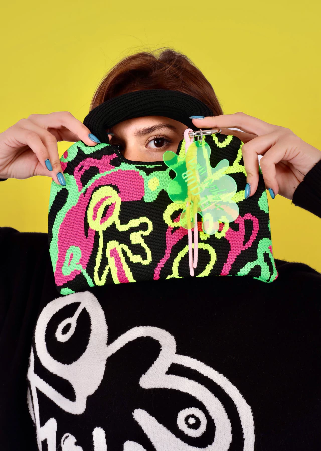 Cartera Figuras fluo - AylinHas x El Club