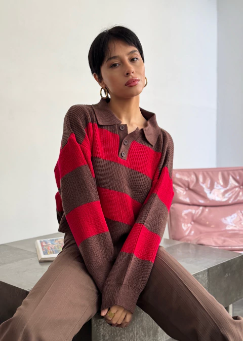 Polo Crop Louise - comprar online