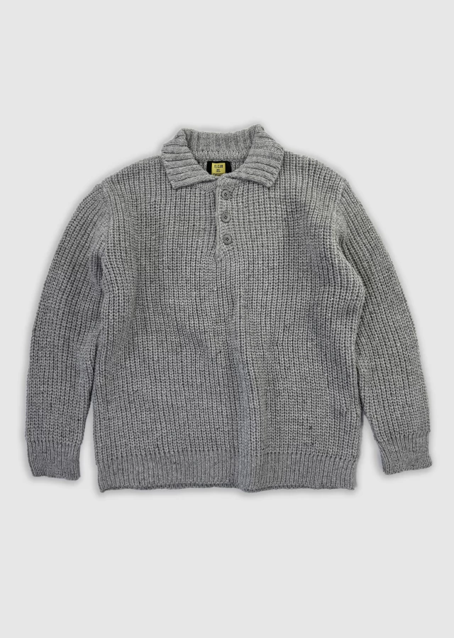 Polo Victor Buttons Wool