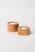 set de 02 candelabros grandes + velas - abrulka