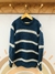 Sweater Rayado Kids Art-552 Azul Acero - comprar online