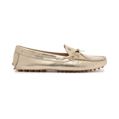 MOCASIN PEPE PLATINO - comprar online