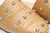 SANDALIAS FIORELLA MULES CHATAS DE RAFIA CON CRISTALES