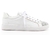 ZAPATILLA LINX CUERO BLANCO CON CRISTALES