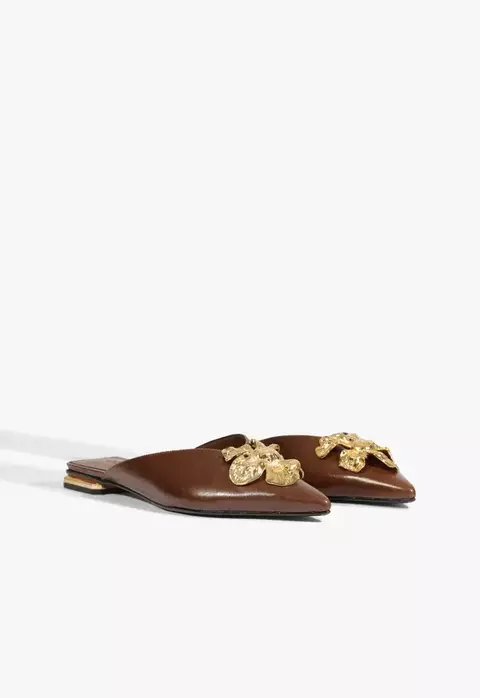 SANDALIA SHOSHANA MARRON