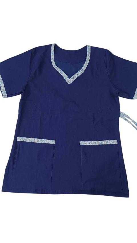 Chaqueta azul spandex