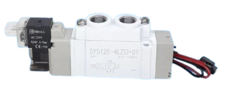 MICRO VALVULA SIMPLES SOLENOIDE 5/2 VIAS m5 TIPO SY