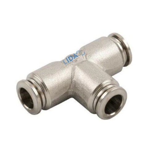 TEE UNIÃO METÁLICO TUBO POLEGADA